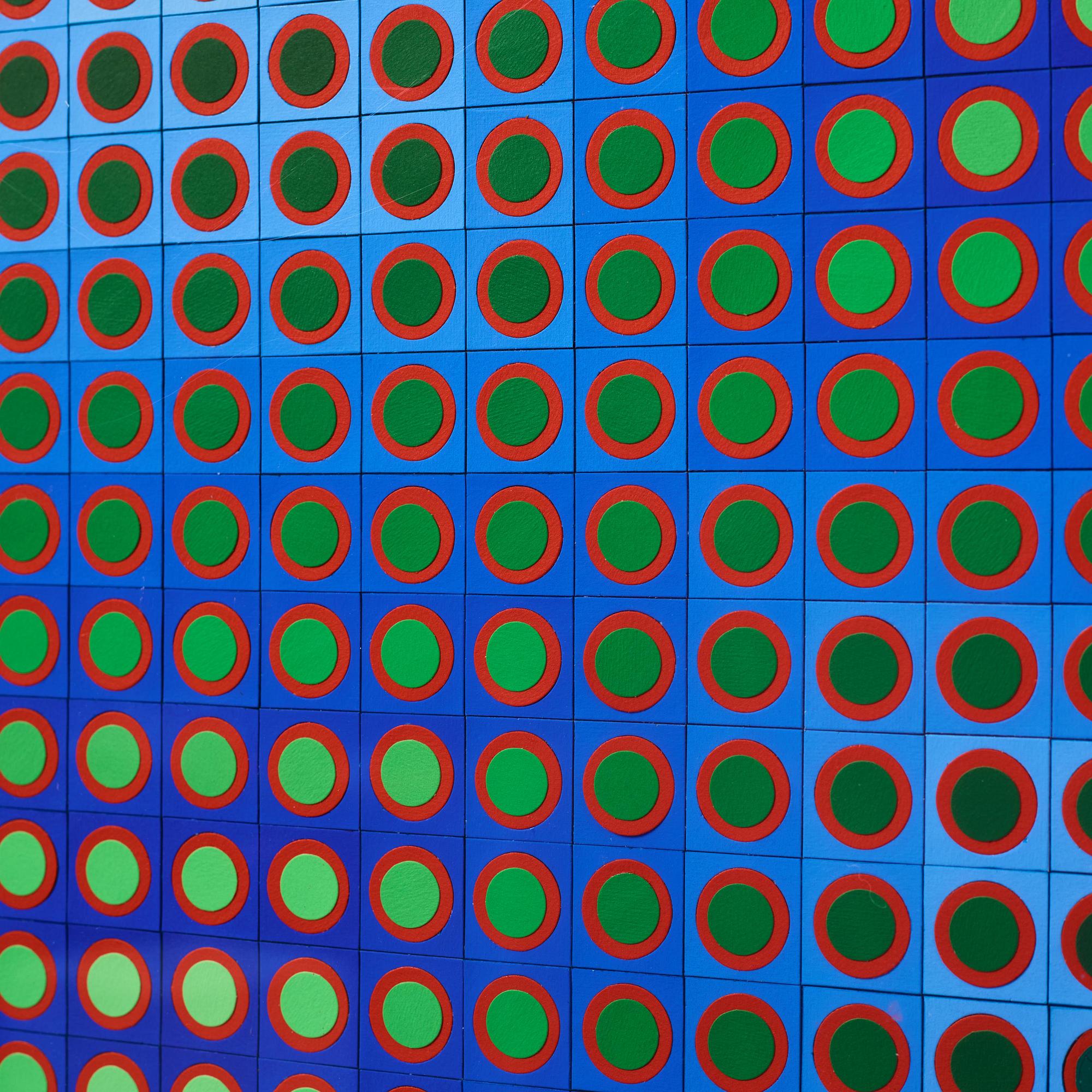 Victor Vasarely, "SOENE".