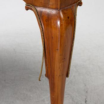 A George II walnut partner's desk, mid 18th century.