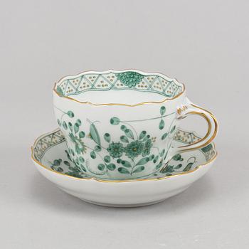 38 pieces, porcelain, Meissen, 1900's.