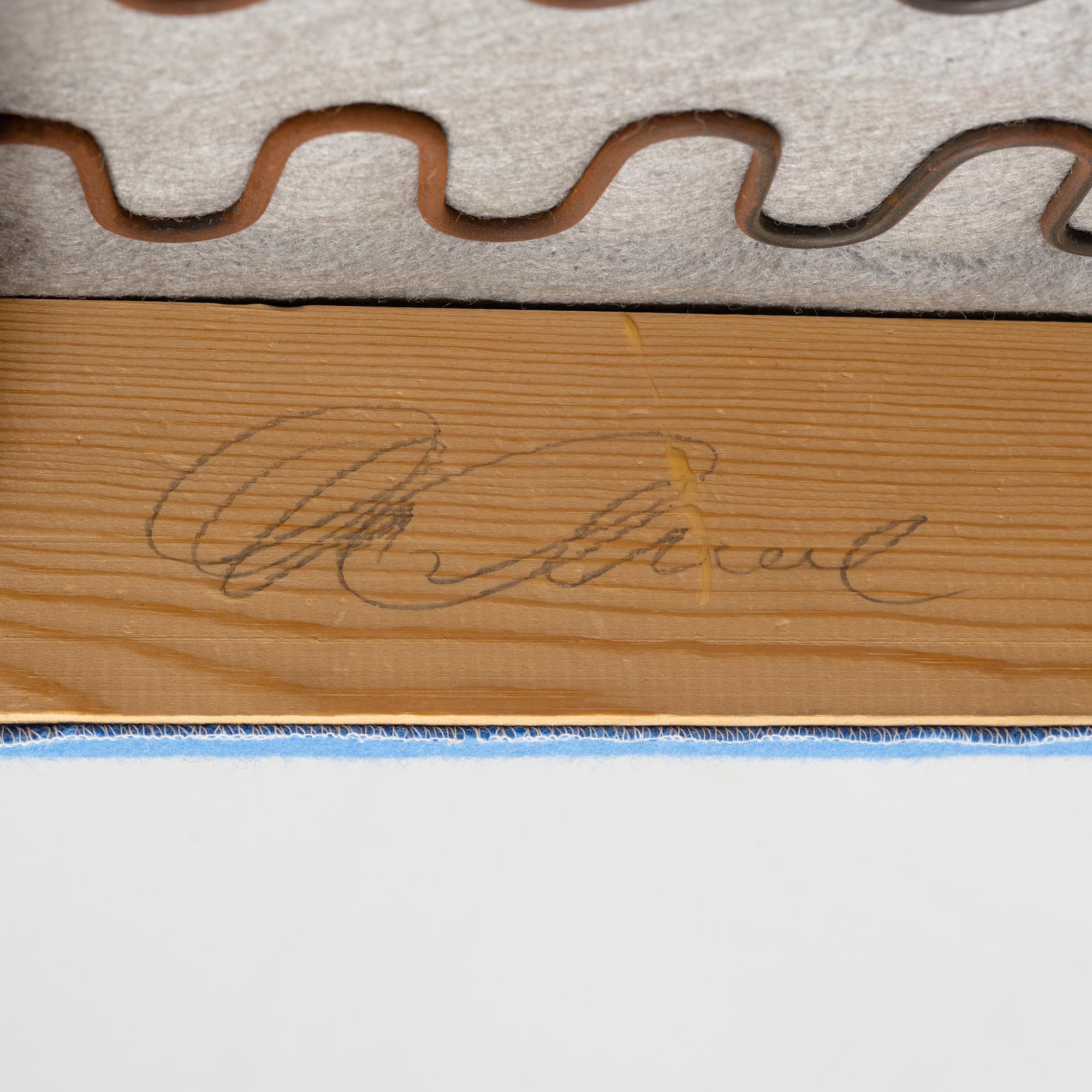 Ola Rune, (Claesson Koivisto Rune), a 'Mono' easy chair, a unique and signed prototype, OFFECCT, 1999.