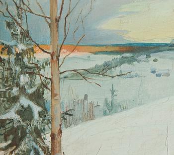 Väinö Hämäläinen, Talvimaisema.