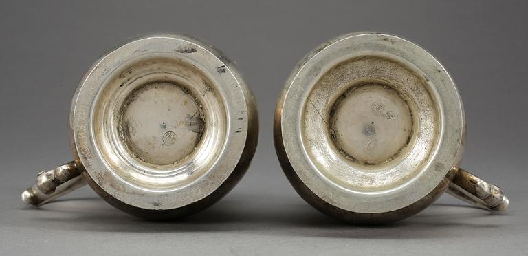STOP, ett par, inköpta Bogotá, 1900-tal. Vikt tot ca 895 gram.