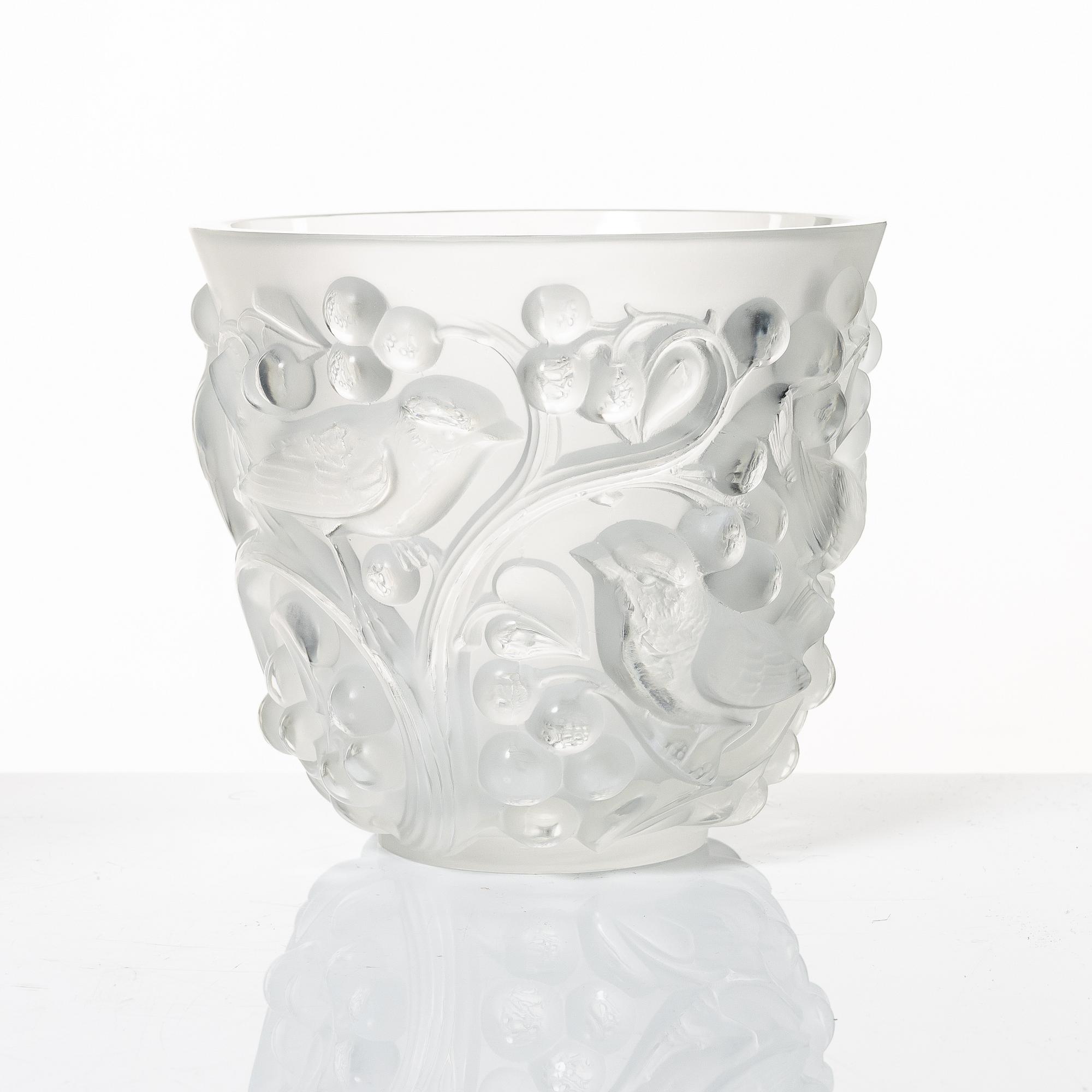 René Lalique, vas, glas, "Avallon", Frankrike, efter 1945.