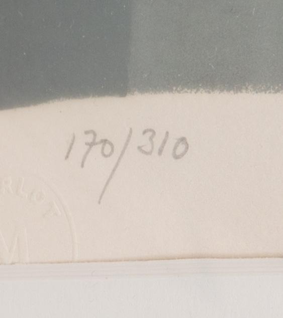 Lennart Jirlow, lithograph in colours, 1978, signed 170/310.