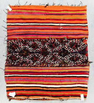 VÄSKA, semiantik kelim, kurdisk. Ca 144 x 127.