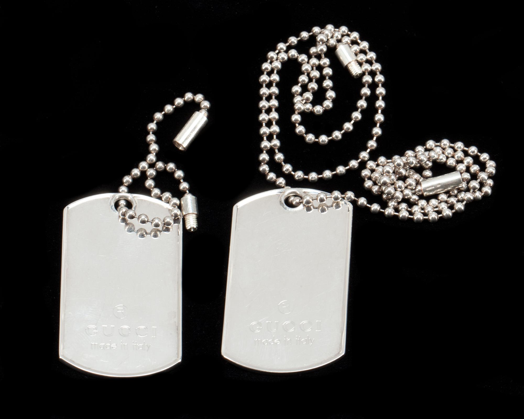 HALSSMYCKE, silver. Gucci. 46g.