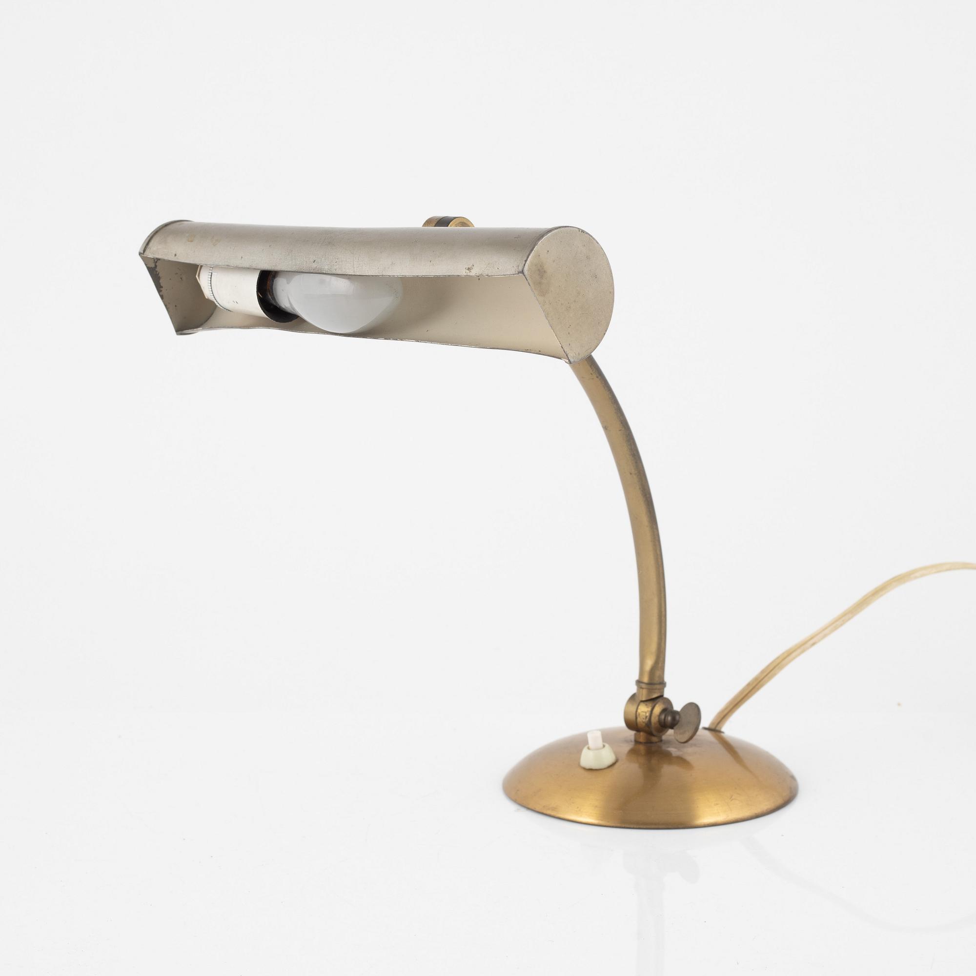 A table light, mid 20th Century.