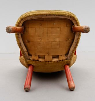 FÅTÖLJ, tillskriven Philip Arctander, sannolikt för Vik & Blindheim, Norge 1950-tal.