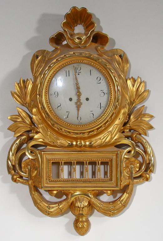 VÄGGPENDYL, gustaviansk stil. 1900-talets början.