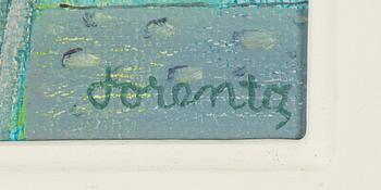 Waldemar Lorentzon, oil on canvas/panel, signed.