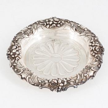 A Pair of French Silver-Plated Coasters, mark of Christofle 1844 to 1862.