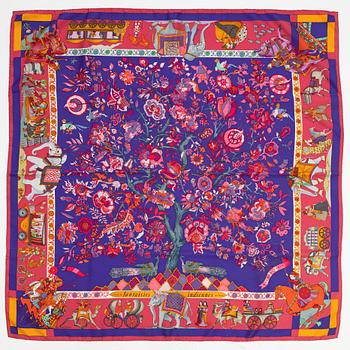 Hermès, scarf, "Fantasies Indiennes".