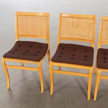 BRUNO MATHSSON, stolar, 4 st, "Kerstin", Dux.