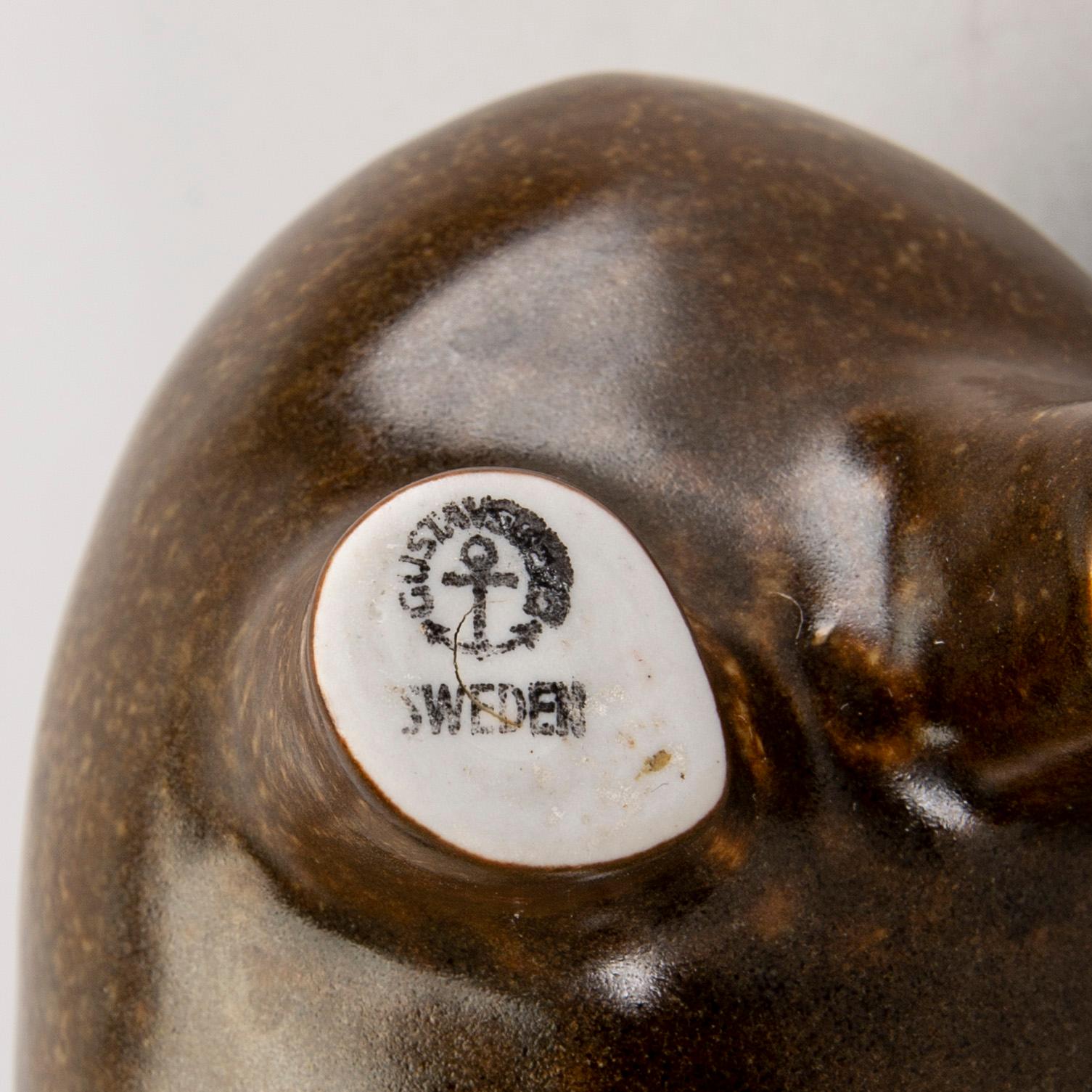 Stig Lindberg ◇ figurine Gustavsberg Stig Lindberg, figurine, stoneware Gustavsberg. - Bukowskis