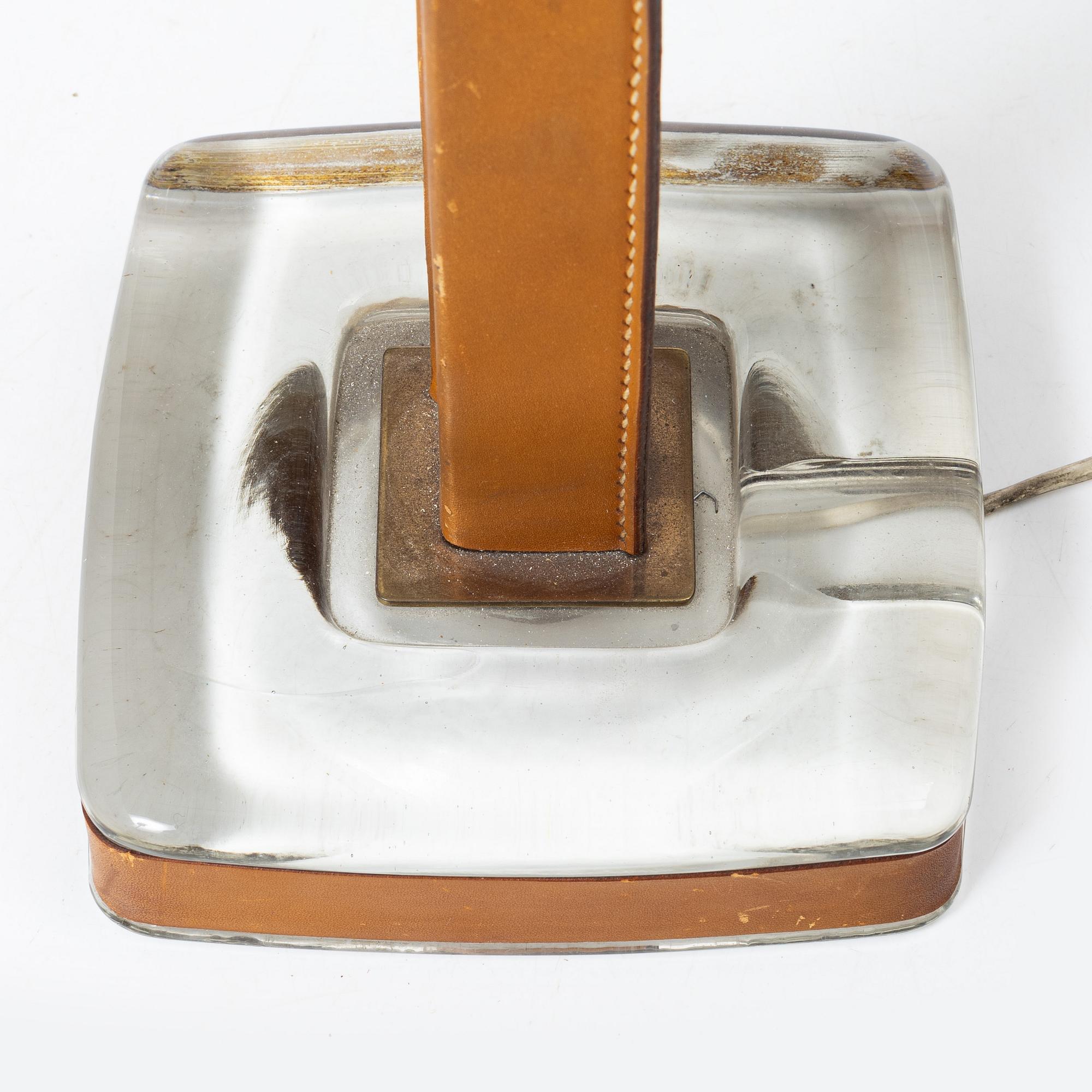 Uno Westerberg, bordslampa, modell 15773, Arvid Böhlmarks Lampfabrik, 1960-tal.