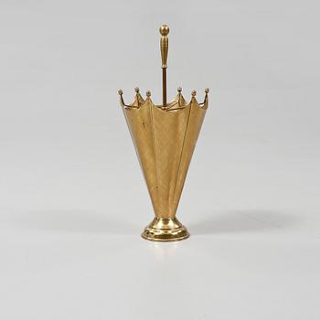 PARAPLYSTÄLL, mässing, 1900-talets andra hälft.