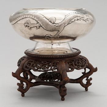 ZEE SUNG, MALJA, hopeaa, Shanghai, Kina 1900-luvun alku.