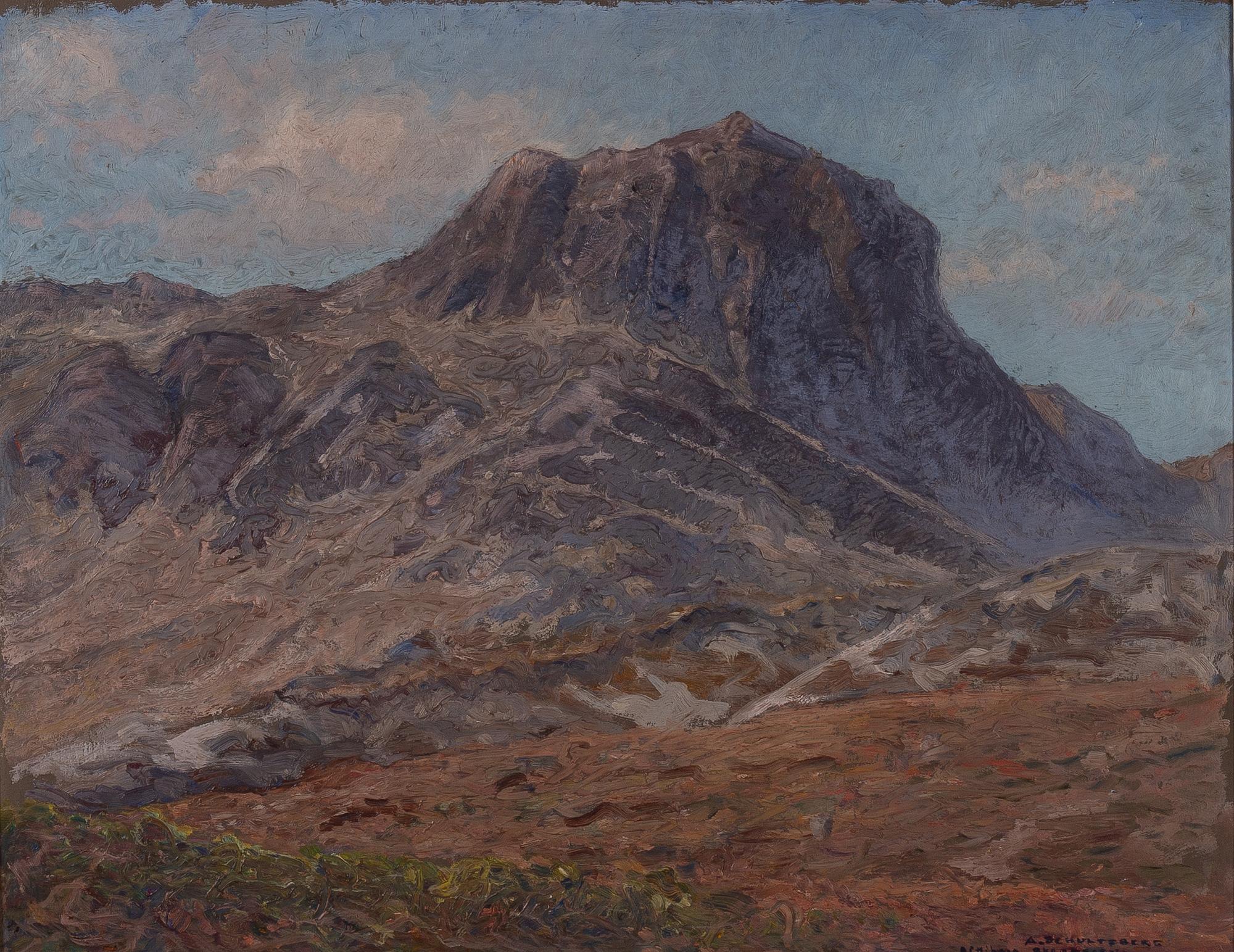 Anshelm Schultzberg, Fjällandskap (Titeln svårtydd).