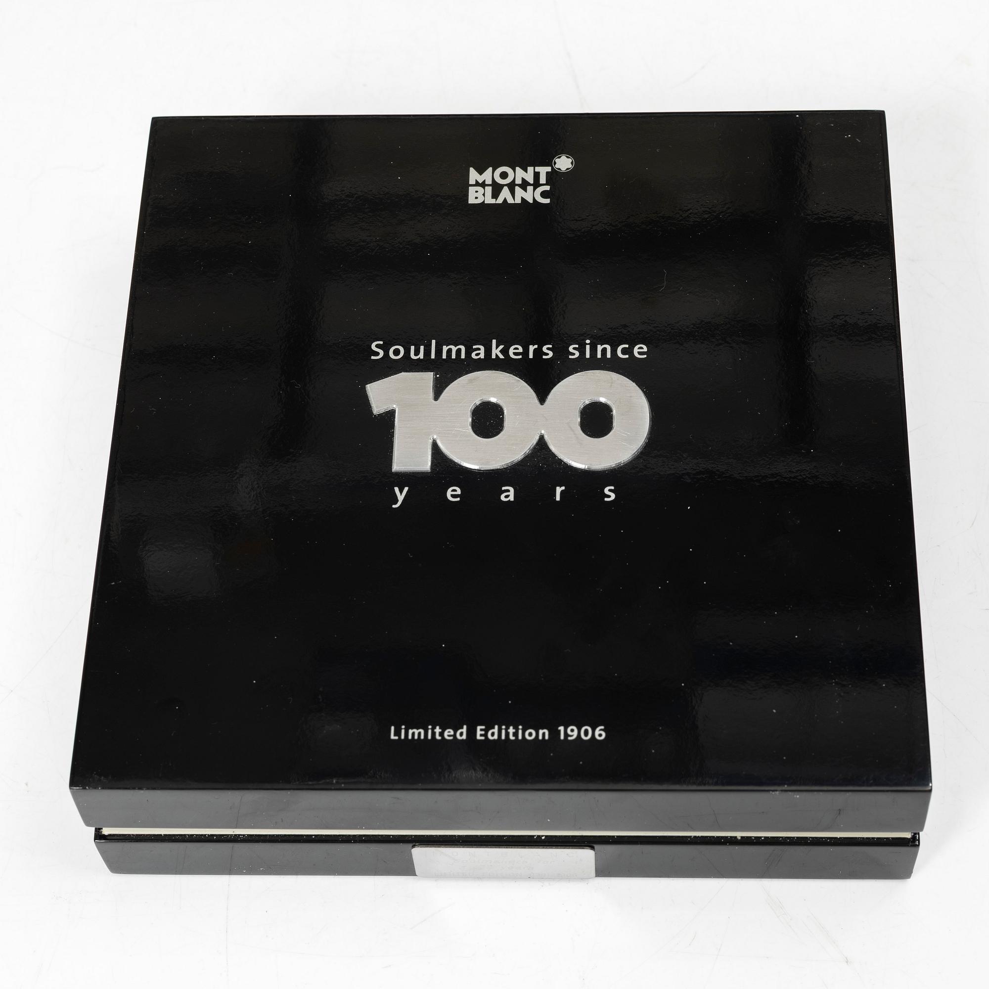 A Montblanc fountain pen, limited edition 'Soulmakers for 100 years', 'Starwalker'.