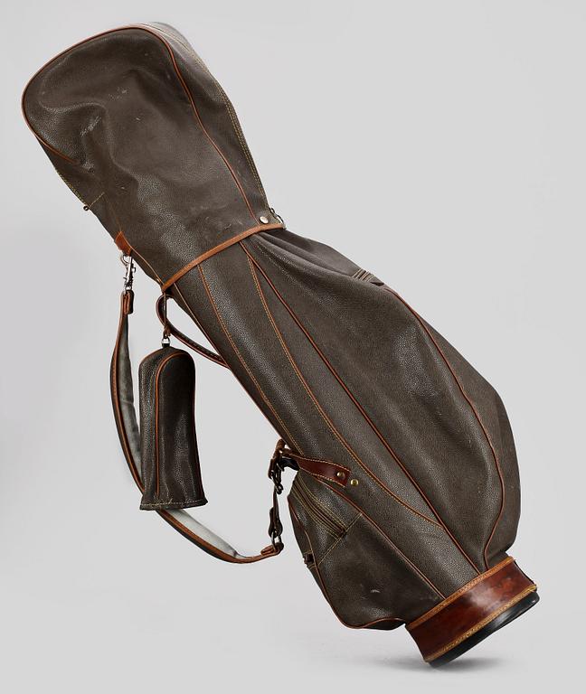 GOLFBAG, Mulberry, vintage, 1980/90-tal.