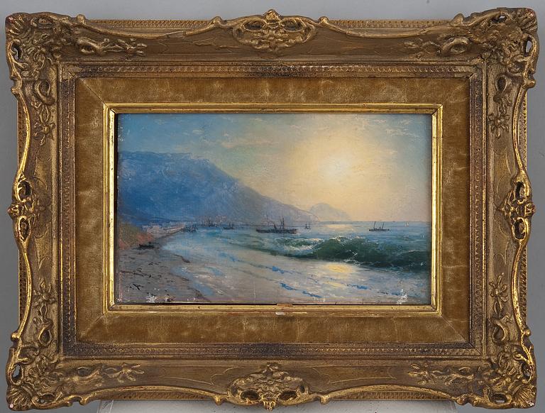 Ivan Constantinovich Aivazovsky, VIEW OF THE SHORE.