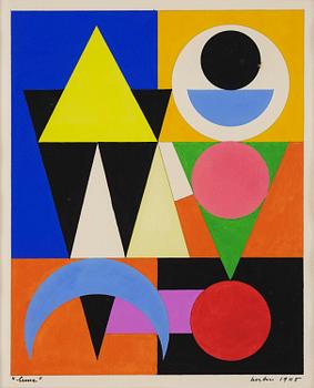 751. Auguste Herbin, "Lune".