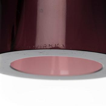TAPIO WIRKKALA, ART GLASS, VASE 3892. Signed Tapio Wirkkala -56.
