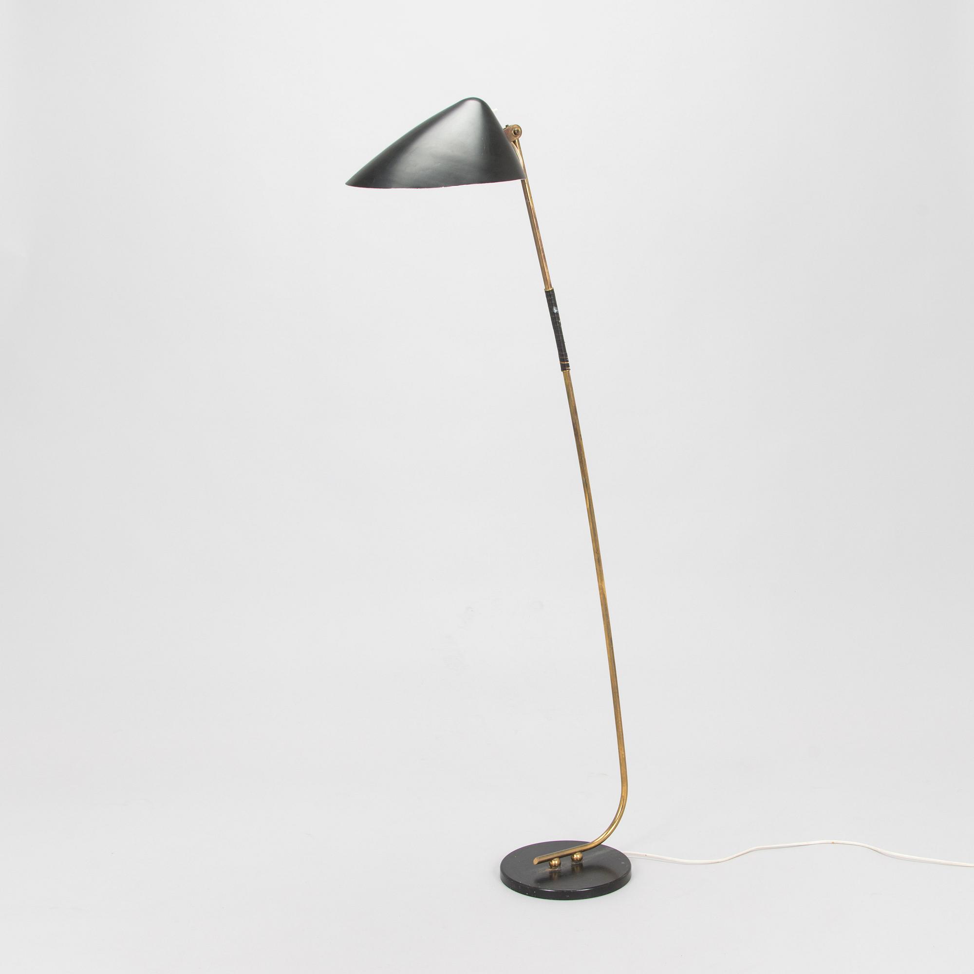 Golvlampa, modell EN35, Itsu Finland, 1900-talets mitt.