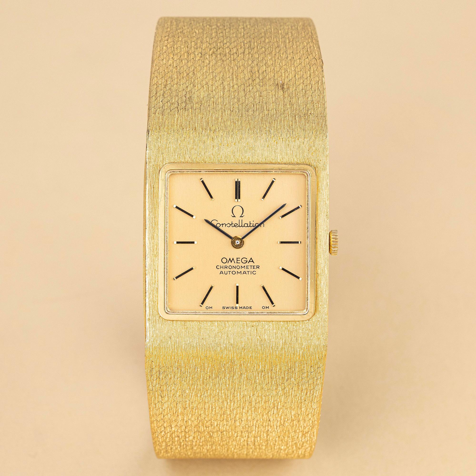 Omega, Constellation, Chronometer, "OM Dial", ca 1974.