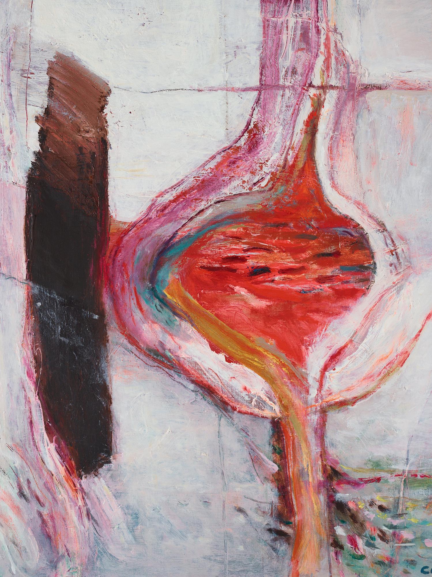 CO HULTÉN, oil on canvas, signed and dated 1962 on verso.