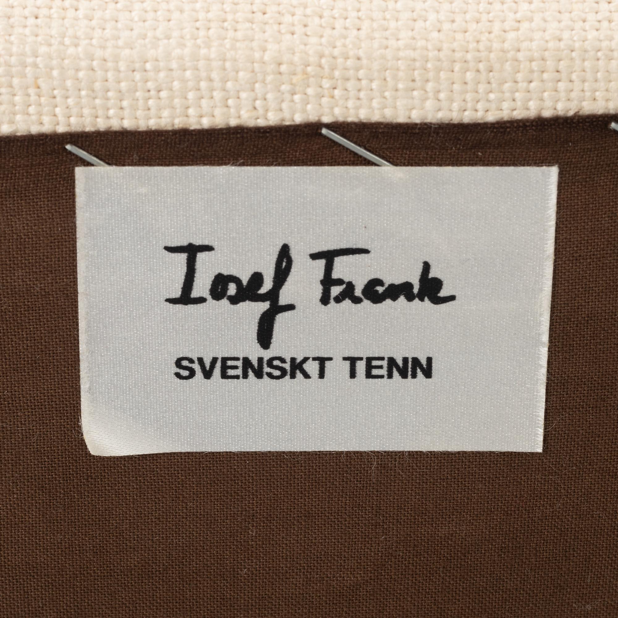 Josef Frank, a model 366 armchair, Firma Svenskt Tenn.