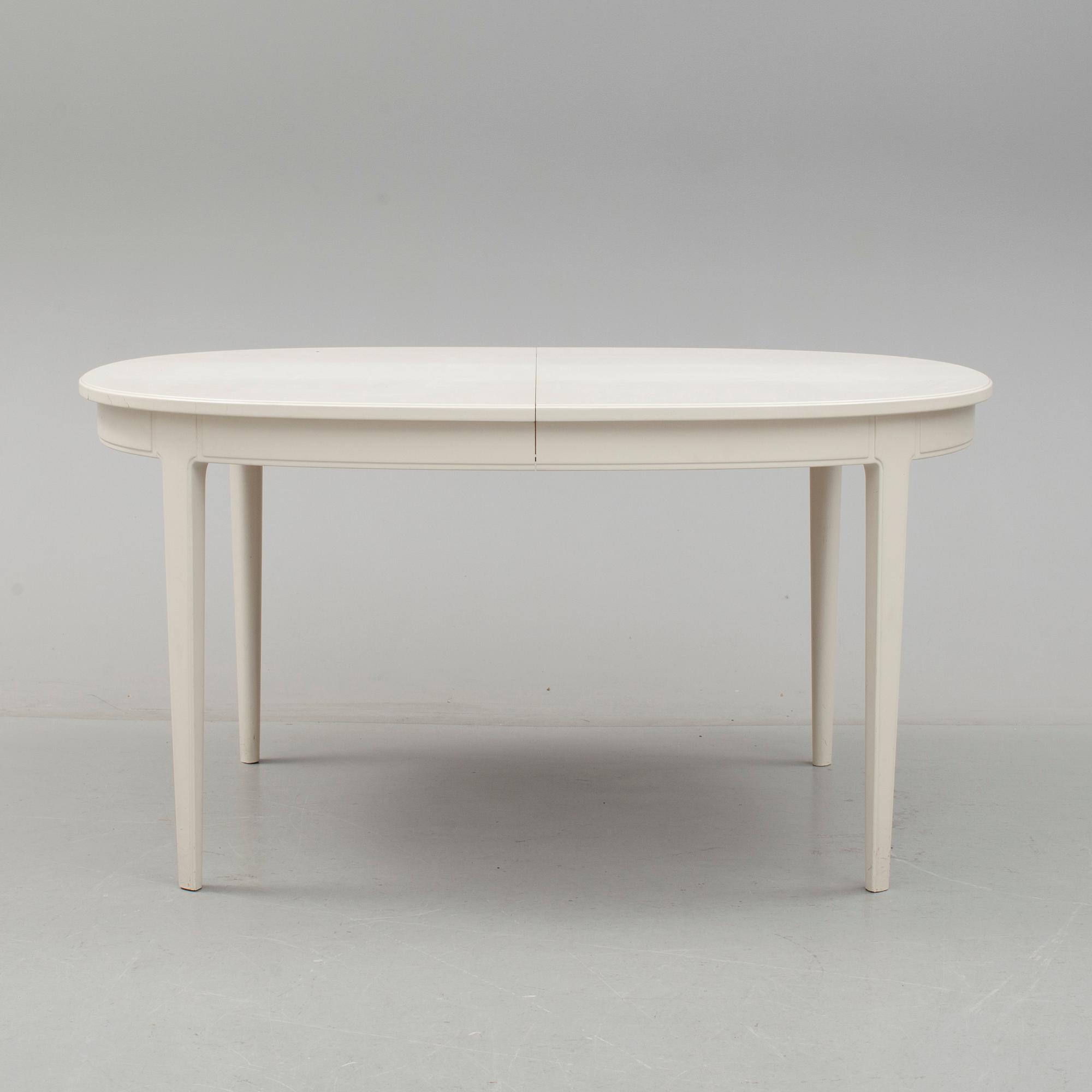 MATBORD, + 3 iläggsskivor, "Herrgården", Carl Malmsten, Bodafors.