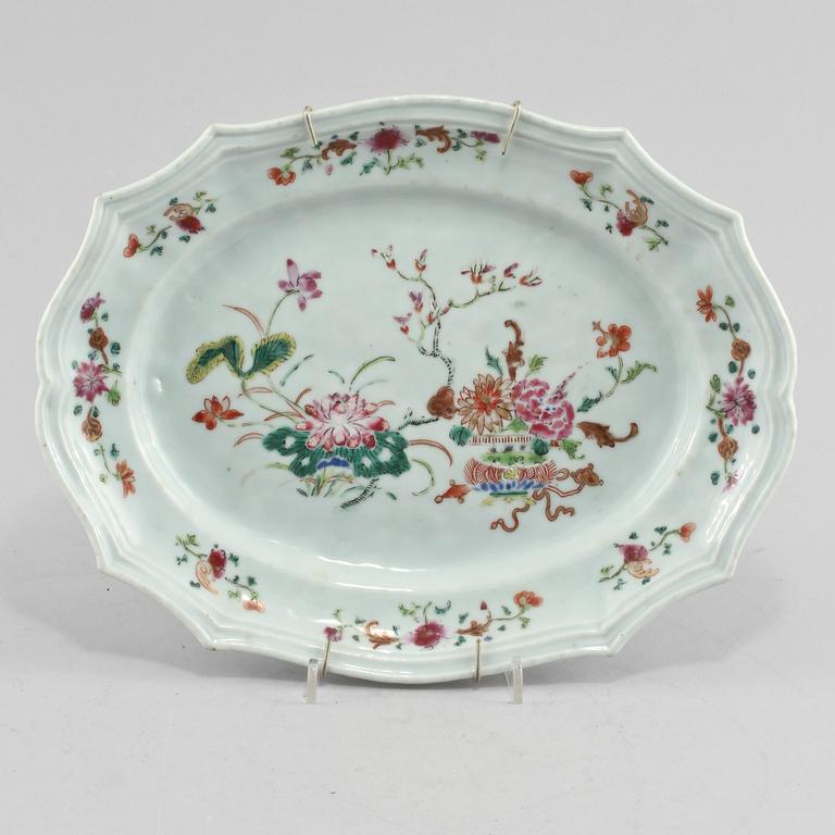 FAT, porslin, Kina, 1700-tal.