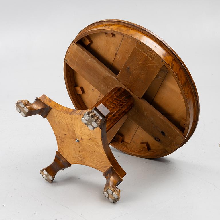 Empire style Salon group, early 20th century, (7 pieces).