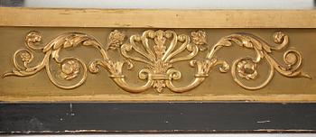 Spegel, av Petter Gustaf Bylander (spegelfabrikör i Göteborg 1811-58), Empire.