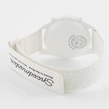 Omega/Swatch, MoonSwatch, "No Reserve", collection of 14 pcs, chronograph, wristwatches, 42 mm.