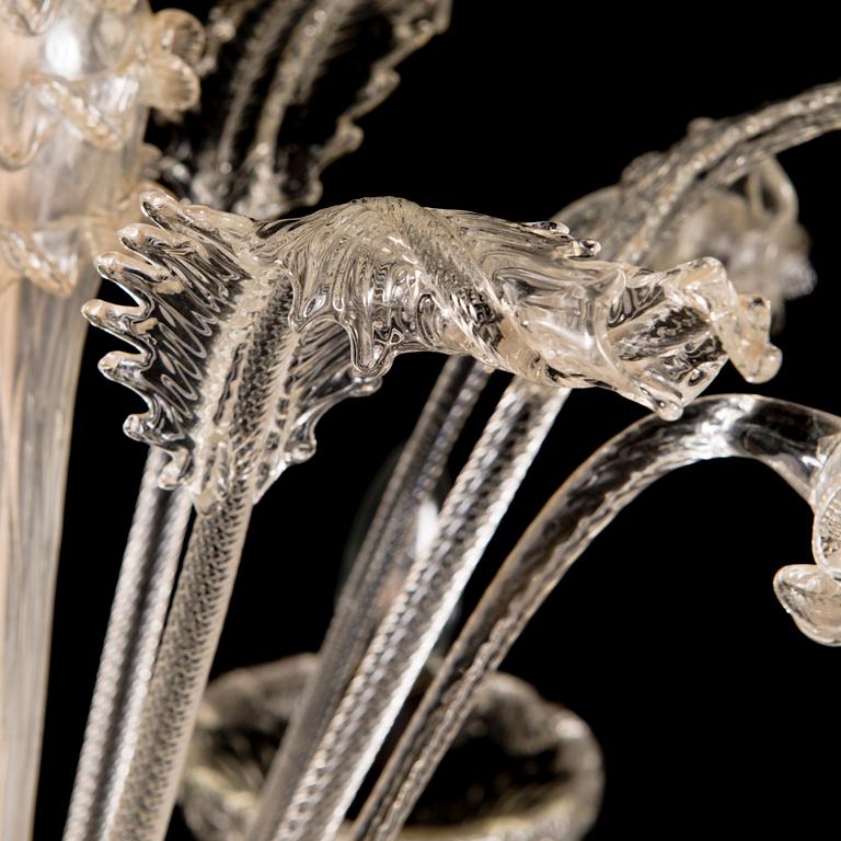 A mid-20th Century Murano glass chandelier.