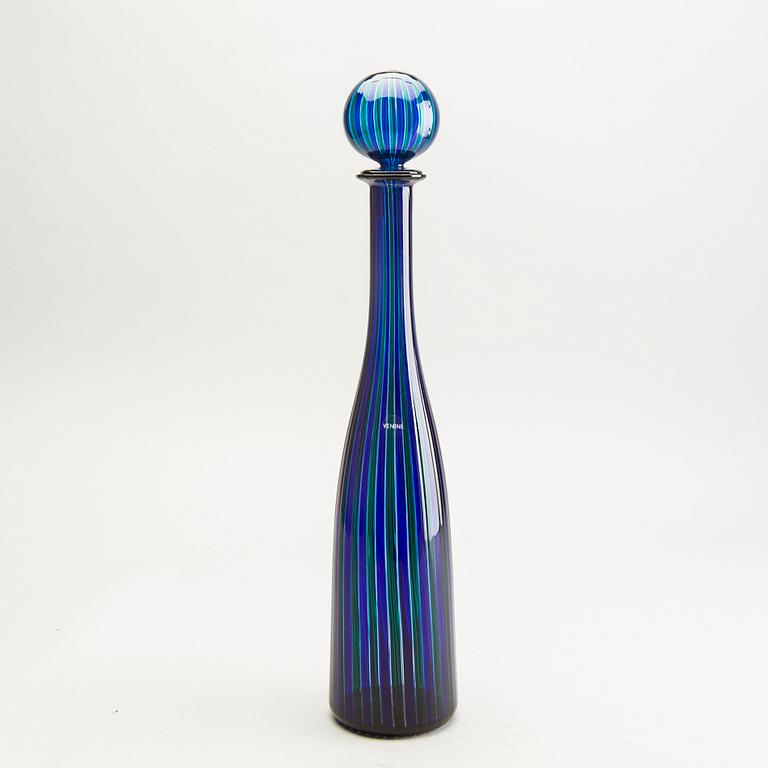 Gio Ponti, Carafe with stopper, for Venini.