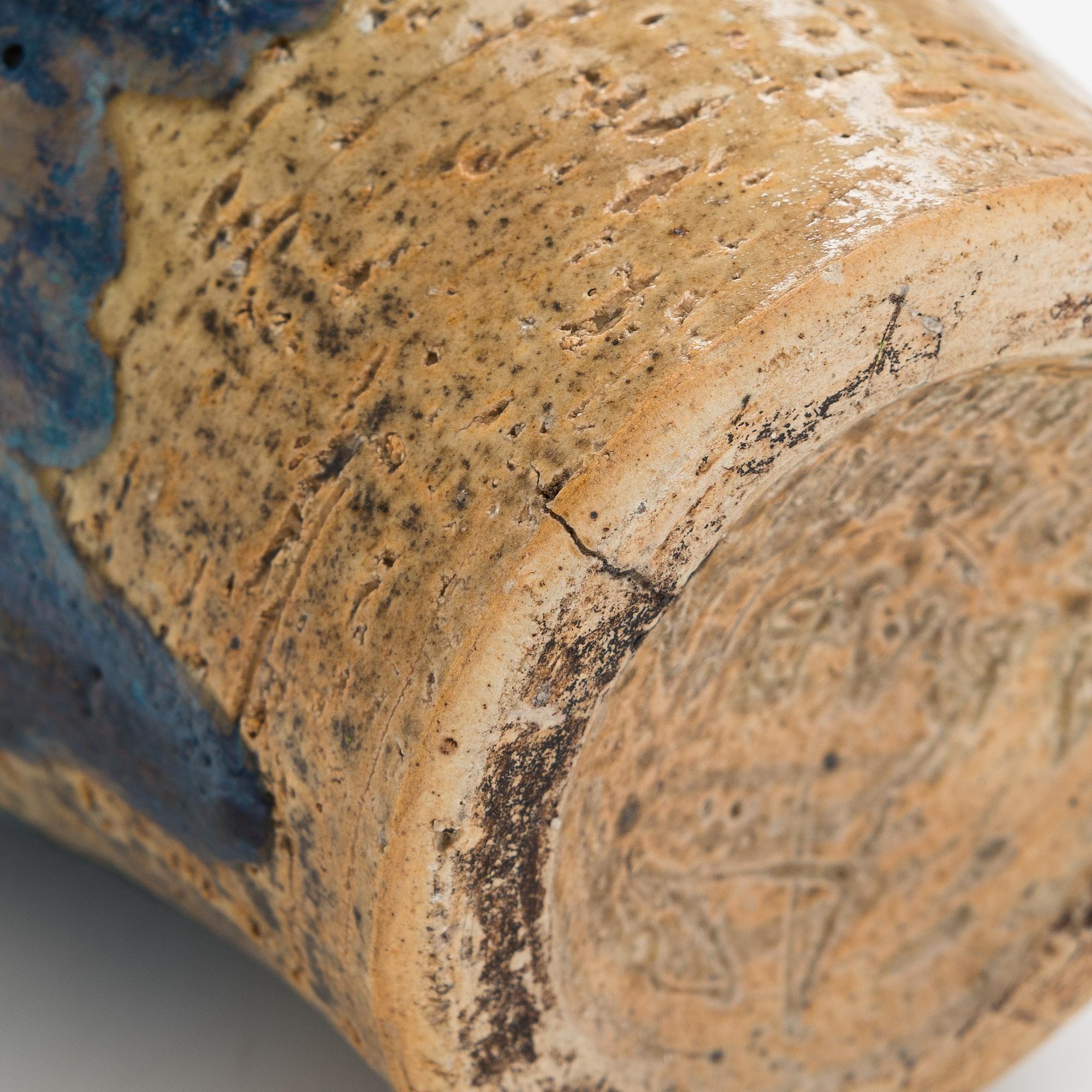 Aune Siimes, A stoneware vase. SIgned AS Arabia 1943.