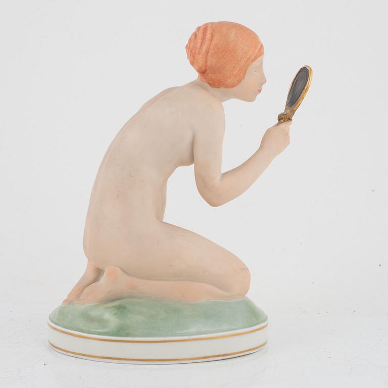 Gerhard Henning, a porcelain figurine, Royal Copenhagen, Denmark.