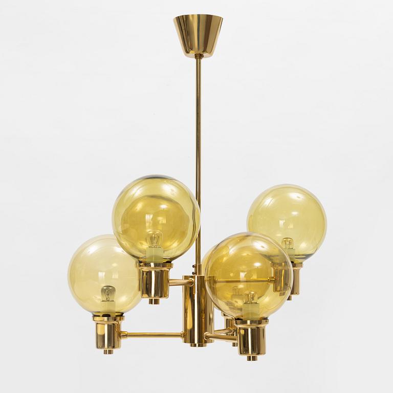 A brass ceiling light from GBW, 1960's/70's.