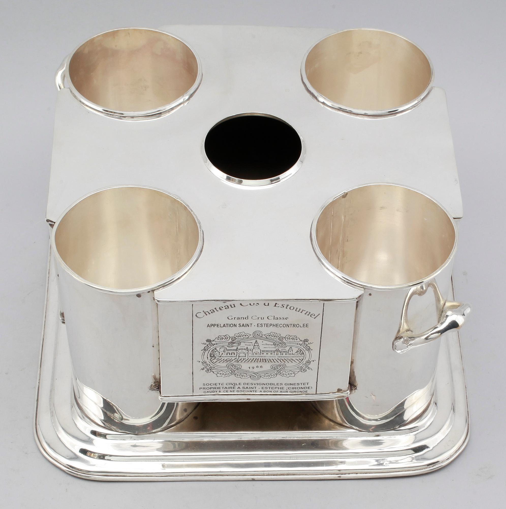 VINKYLARE, försilvrad metall, 2000-tal.
