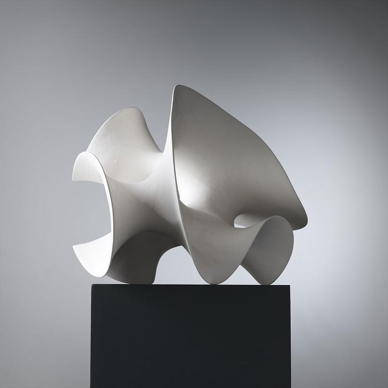 Eva Hild, an engobed stoneware sculpture "Loop 319", Sparsör Sweden 2005.