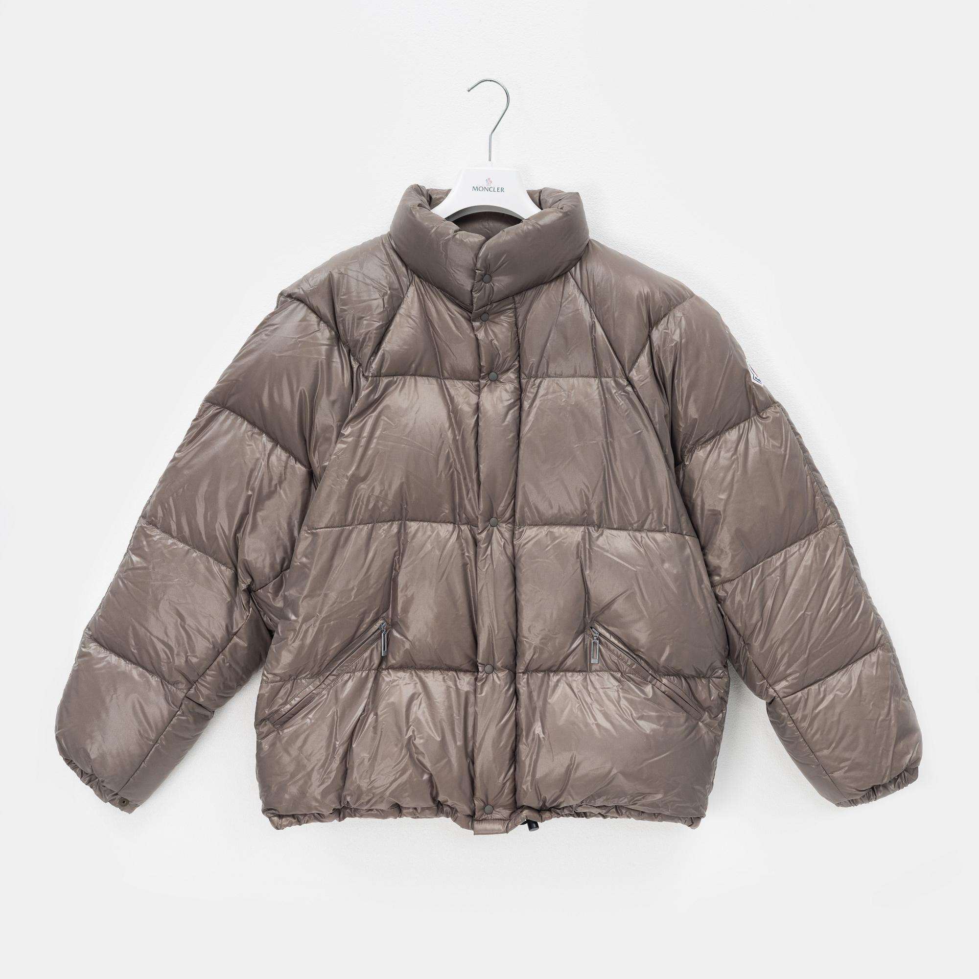 Moncler, a down jacket, size 4.