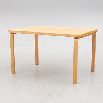 Alvar Aalto, a model 81B birch dining table, Artek, Finland.