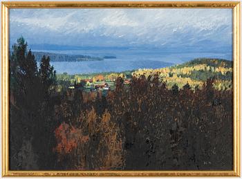 Bo Larsson, oil on canvas, signed BL and dated 96.