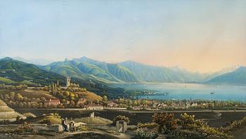257. Louis Bleuler, Scenery from the alps.