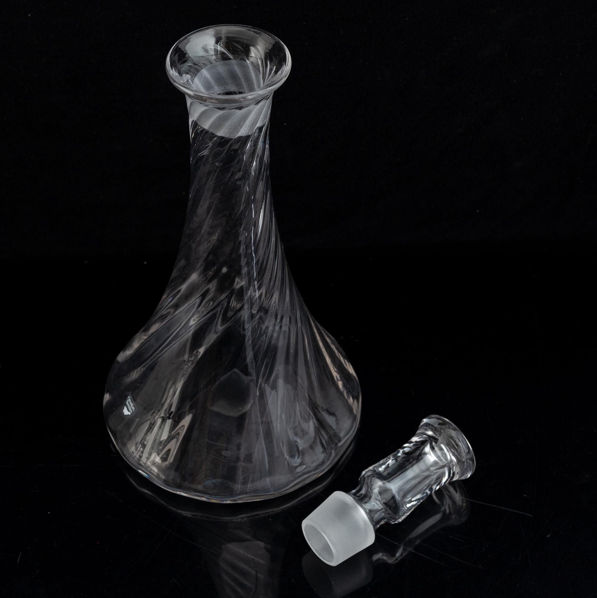 Gunnar Cyrén, a 'Helena' glass service, 33 pieces. Orrefors.