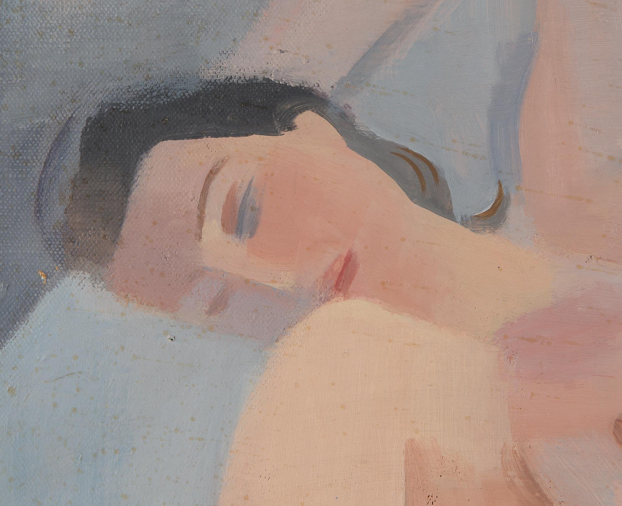 Kalle Kuutola, Liggande naken modell.