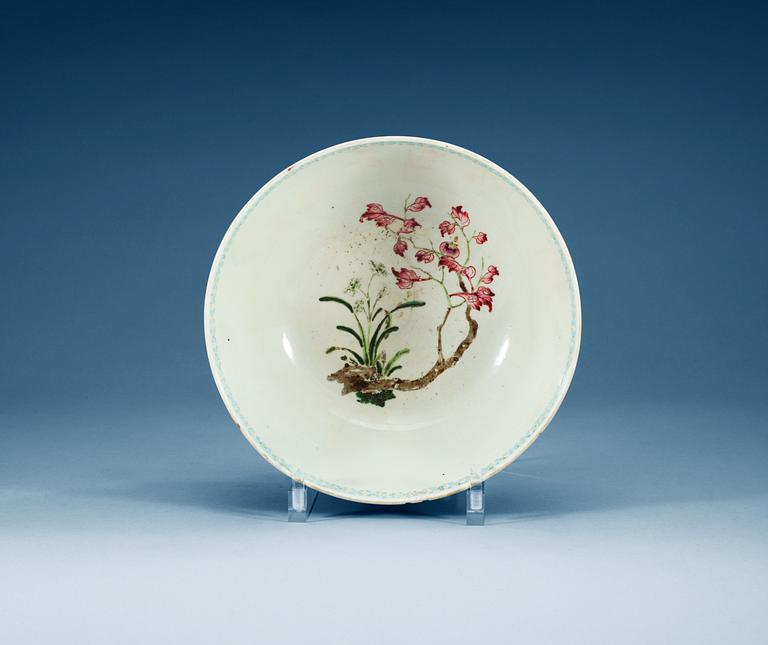 BÅLSKÅL, porslin. Qing dynastin, Qianlong (1736-95).